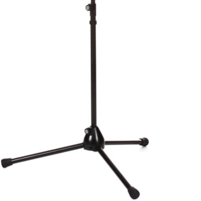 K&M 252 Microphone Stand with Telescoping Boom - Black image 1