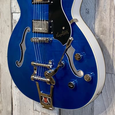 Hagstrom Tremar Viking Deluxe  Cloudy Seas,  Help Support Small Business this is in Stock ! image 5