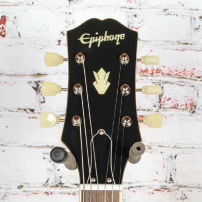 Epiphone - 2021 ES 335 Semi Hollow Electric Guitar w/Soft Case, Goldtop - x3573 - USED image 3