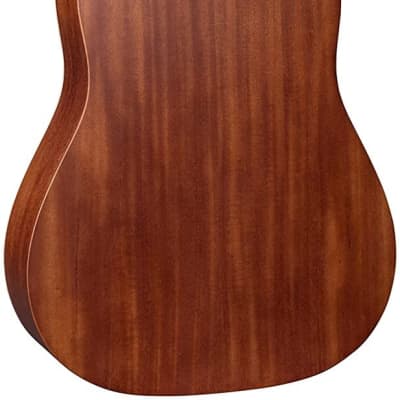 Martin Guitar DSS-17 Acoustic Guitar with Soft-Shell Case, Sitka Spruce and Mahogany Construction, Satin Finish, 000-14 Fret Slope Shoulder, and Modified Low Oval Neck Shape, Whiskey Sunset image 4
