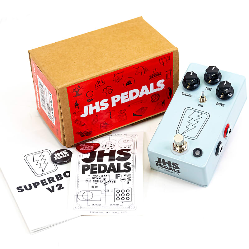 JHS PEDALS Super Bolt V2 ギターエフェクター Amazon | JHS SuperBolt