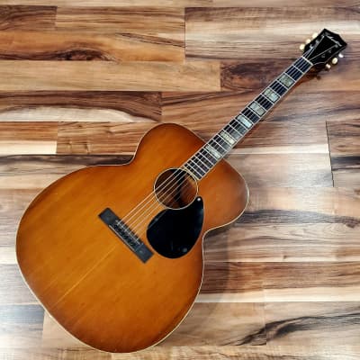 1958 Silvertone 620 Jumbo Kay-Built | Reverb