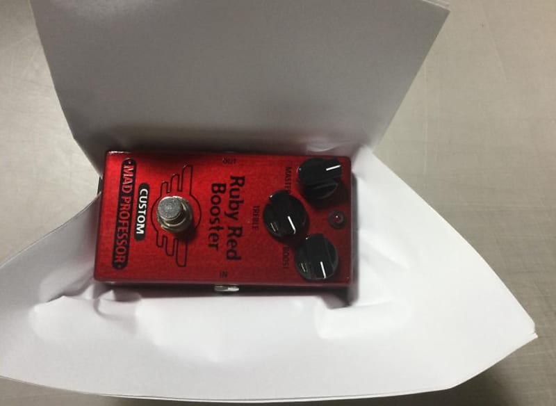 Mad Professor Ruby Red Booster Custom (Limited Edition) | Reverb