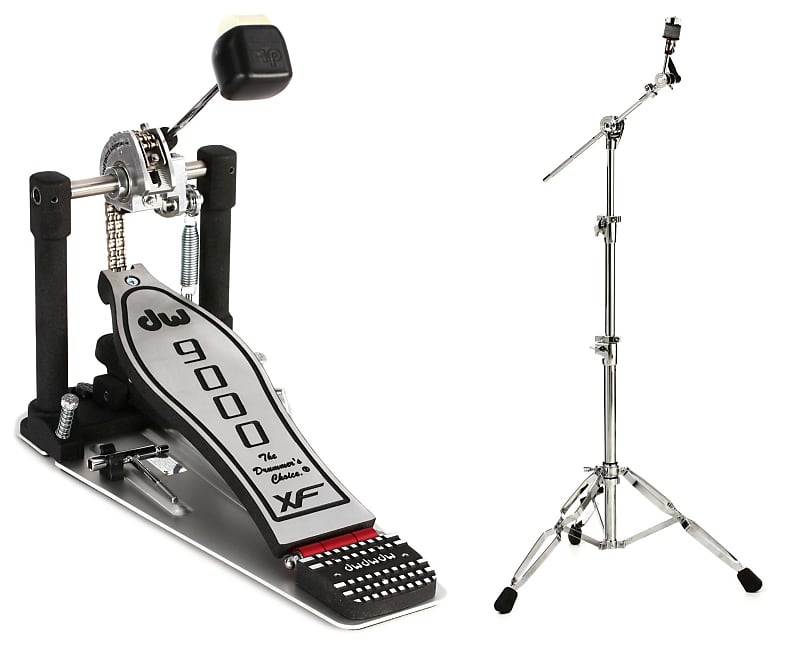 DW DWCP9000XF 9000 Series Single Bass Drum Pedal with Reverb