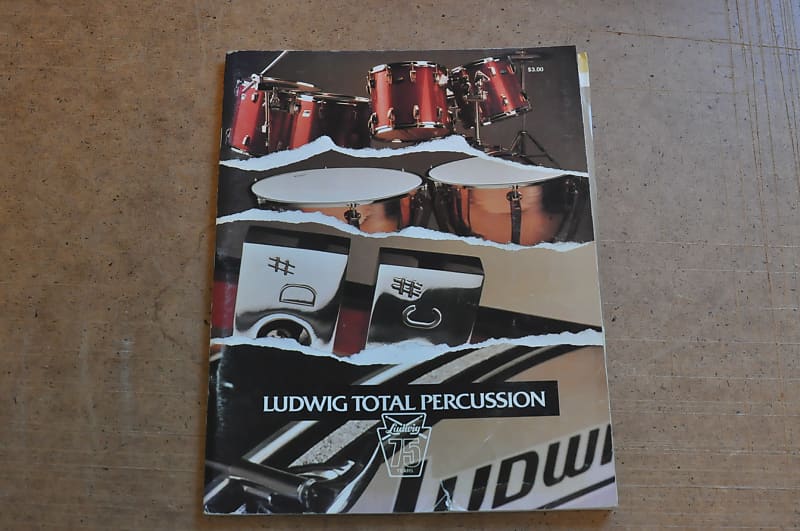 Ludwig Total Percussion vintage catalog booklet brochure. Reverb