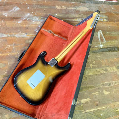 Fender Stratocaster Sunburst st-57 crafted in japan cij mij original vintage reissue strat image 11