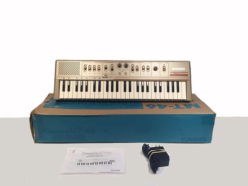 CASIO Casiotone MT-46 ビンテージ80年代 Casio Casiotone MT-46 Keyboard, Cleaned | eBay
