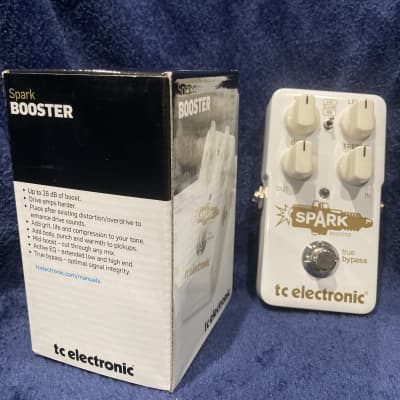 TC Electronic Spark Booster 2012 - Present - White for sale