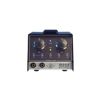 Universal Audio Solo/610 Desktop Tube Mic Preamp | Reverb