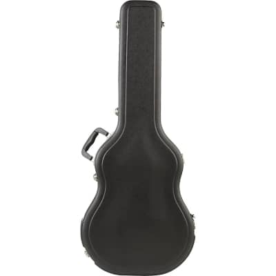 SKB SKB-3 Economy Thin-Line Acoustic-Electric/Classical Guitar Case Regular Black image 1