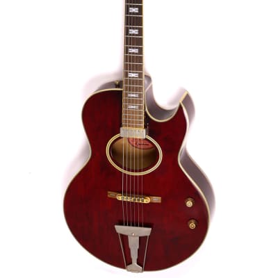 1999 Epiphone Howard Roberts Electric Archtop Red image 2