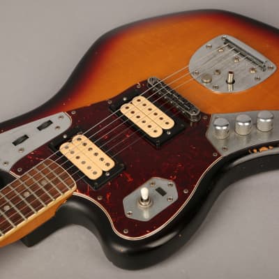 Fender Kurt Cobain Road Worn Jaguar - 2011 - Left Handed - Sunburst w/OHSC image 13
