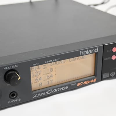 Roland Sound Canvas SC-55mkII *Retrogaming module*