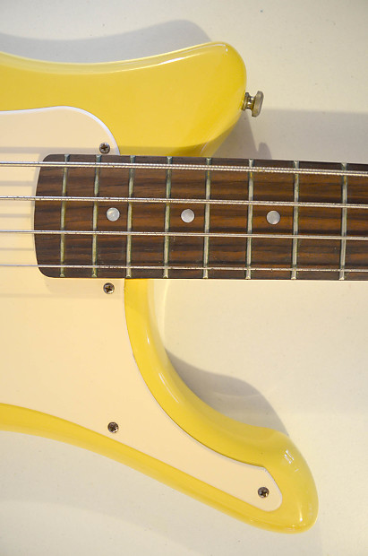 Yamaha SBV-500 Electric Bass Guitar - Yellow Banana Bass w
