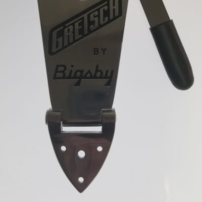 Gretsch B6C Tailpiece, Bigsby, Chrome with handle for Hollow Body Arch Top Guitars image 3