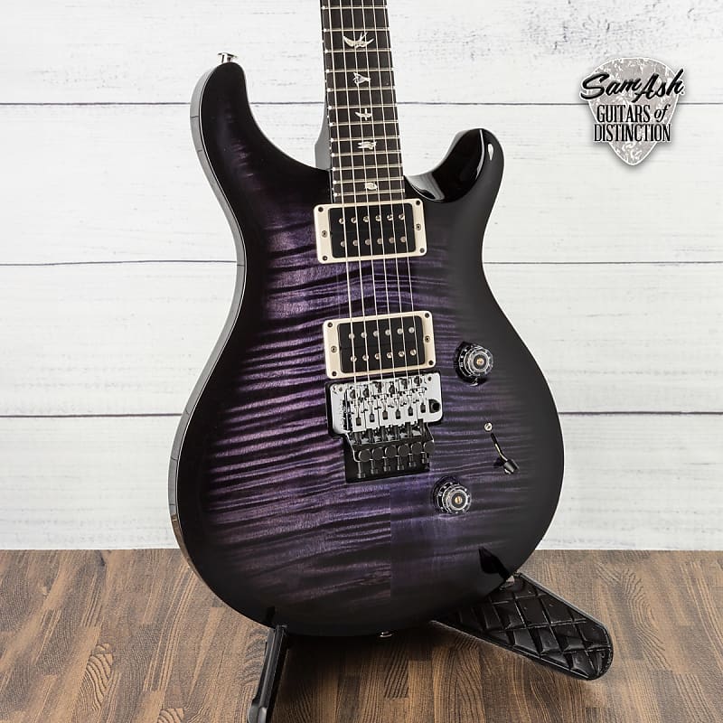 PRS Custom 24 Floyd Electric Guitar Purple Mist image 1