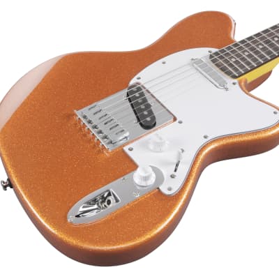 Ibanez YY20 Yvette Young Signature Electric Guitar Orange Cream Sparkle image 6
