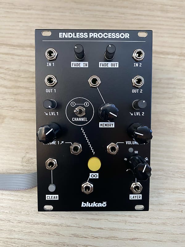 Blukač Endless Processor Eurorack Module 2022 - Present - Black