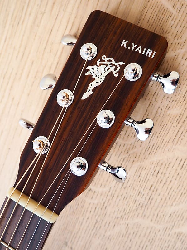 2016 K Yairi SO-MH1 Parlor Acoustic Guitar X Braced Near Mint w