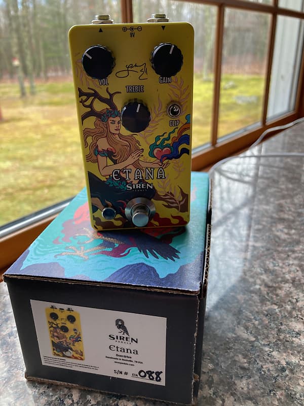 Siren Etana Limited Run (Klon with 3 way clipping toggle) Reverb