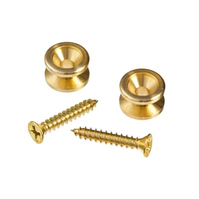 Planet Waves Solid Brass End Pins - Brass (Pair) for sale