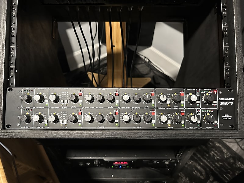 Drawmer 1971 Dual 4band Parametric Equalizer Reverb