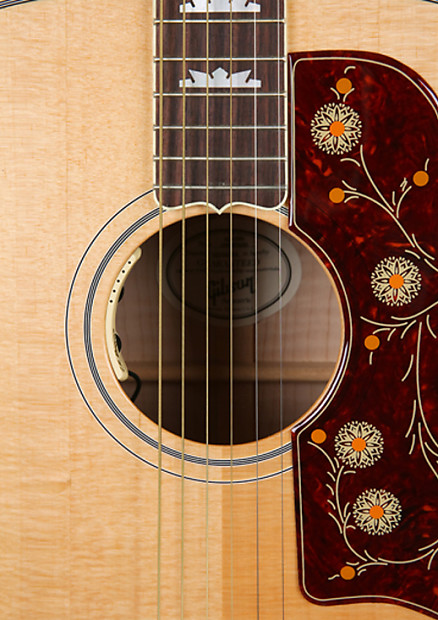 ギター Gibson SJ-200 Fishman Ellipse Aura Gibson J-200 Standard Natural Fishman Ellipse Aura Pickup EQ