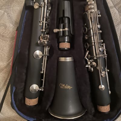 O’Malley  OM 55 Bb student clarinet  2019 Ebony and wood with silver plated keys image 1