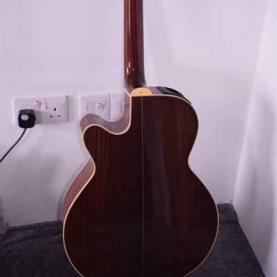 Takamine PSF45C Legacy Series Santa Fe NEX Cutaway Acoustic/Electric Guitar 1990's Cedar Gloss image 5