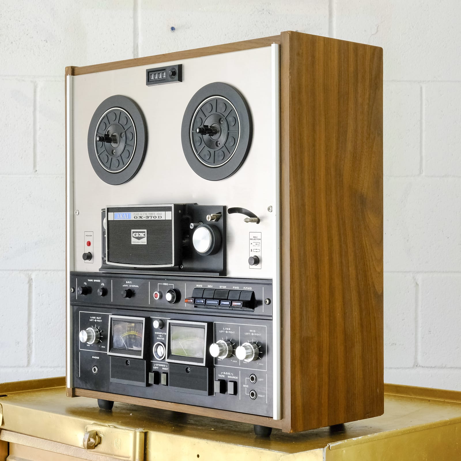 Akai GX-370D 1/4 4-Channel 2-Track Tape Recorder