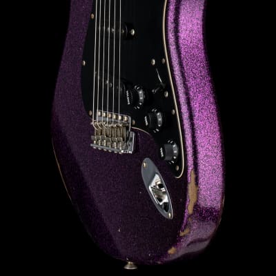 Fender Custom Shop Empire 67 Stratocaster Relic - Magenta Sparkle #74770 image 7