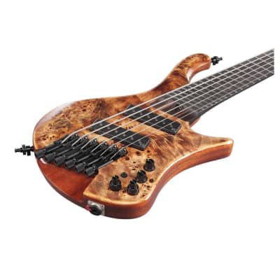 Ibanez EHB1506MS EHB Ergonomic Headless Bass 6-String - Antique Brown Stained image 3