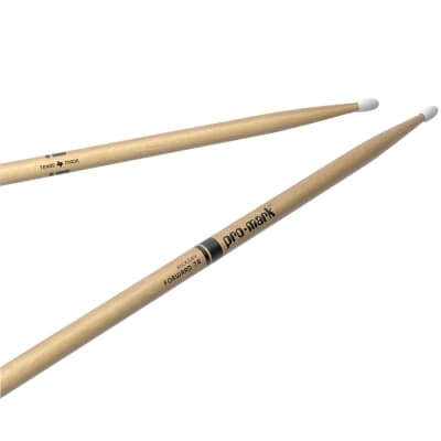 Promark Hickory 7A Nylon Tip drumstick – TX7AN image 2