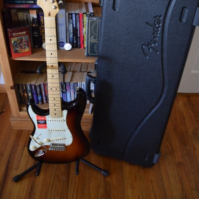 Fender American Professional Stratocaster , Immaculate condition, Left handed model, Upgraded BKP pickup image 17