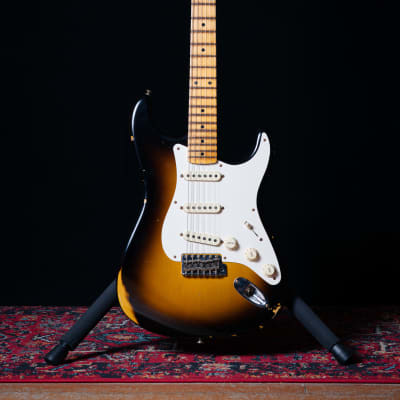 Fender Custom Shop '57 Stratocaster Relic in Wide Fade 2 Tone Sunburst 2022 image 2