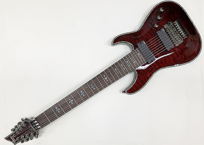 Schecter Hellraiser C-8 FR Black Cherry *8-Strings *WORLDWIDE FAST S/H