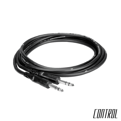 1/4" TRS to 1/4" TRS Cable - 5ft image 2