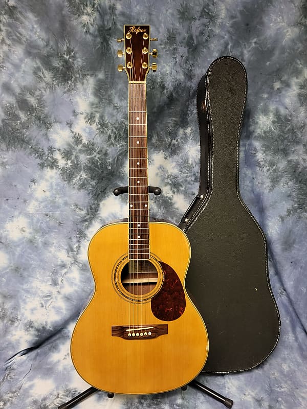Hofner Acoustic Guitar Price In India 2002 Hofner Acoustic Guitar Model HAS-05GC New Strings Pro | Reverb