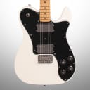 Squier Vintage Modified Telecaster Deluxe Electric Guitar, Olympic White, Blemished