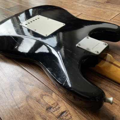 Fernandes The Revival Stratocaster ‘57 Reissue Electric Guitar MIJ Black image 13