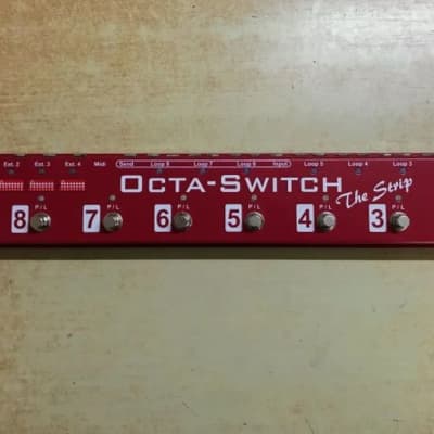 Carl Martin Octa-Switch The Strip Pedalboard Switcher w/ Original box & paperwork image 3