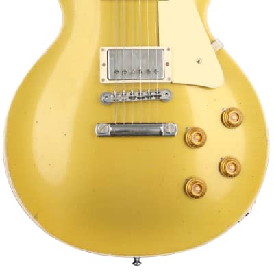 Gibson Custom 1957 Les Paul Goldtop Darkback Reissue Electric Guitar - Murphy Lab Light Aged Double Gold