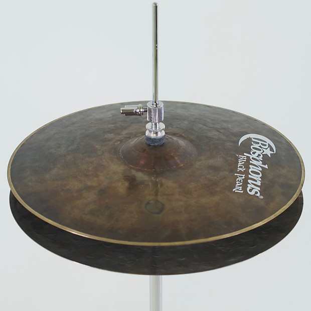 Bosphorus 14" Black Pearl Series Hi-Hat Cymbals (Pair) image 1