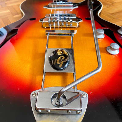 Impossible to find! Galanti 2V hollow body guitar (Italy, 1960s)! Set up by professional luthier! image 2