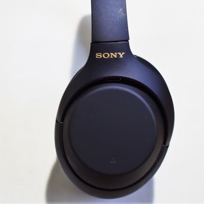 Sony WH-1000XM4 Wireless Active Noise Canceling Over-Ear Headphones - Blue image 4