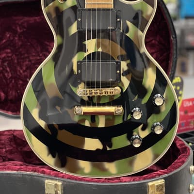 Gibson Les Paul Custom Shop Zakk Wylde 2004- Bullseye Camo image 5