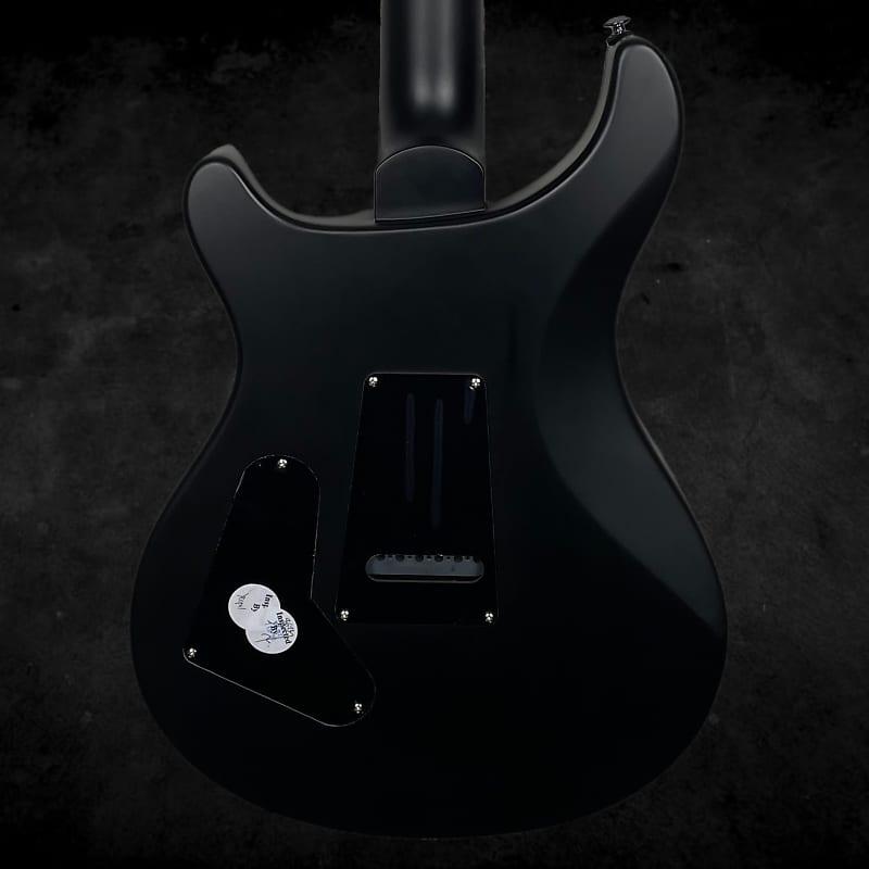 PRS SE Standard 24 Electric Guitar in Satin Black | Reverb