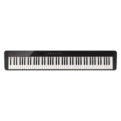 Casio Privia 88-Key Digital Piano with Smart Scaled Hammer Action Keyboard, Bluetooth, and Illuminated Touch Sensor Controls (Black)