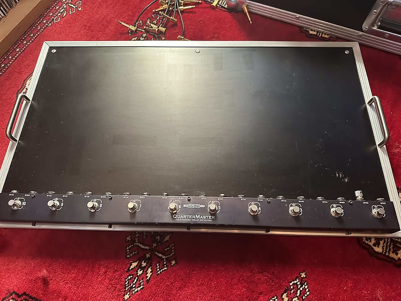 Pedalboard Flightcase inc. GigRig Quartermaster Reverb UK