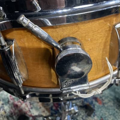 Gretsch - 14x5" Snare Drum 1960's - Natural image 8
